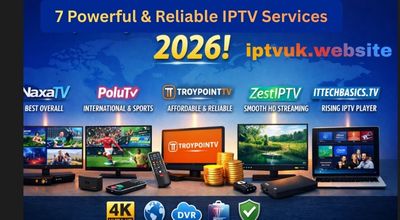 7 Powerful & Reliable IPTV Services